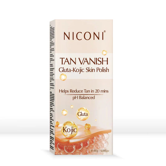 Buy 1 Get 1 Free Niconi Tan Vanish Gluta-Kojic Skin Polish 180g