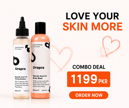 Combo | Urapra Glycolic Acid + Urapra Body Wash