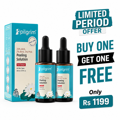 (Buy 1 Get 1 Free) Pilgrim 25% AHA + 2% BHA + 5% PHA Peeling Solution