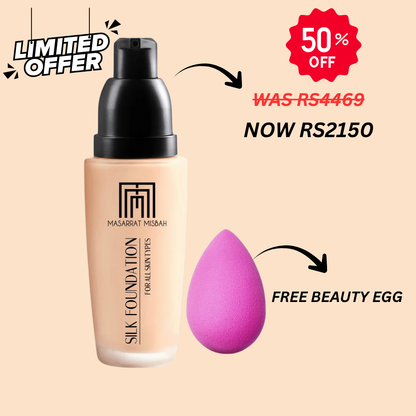 MUSARAT MISBASH SILK FOUNDATION