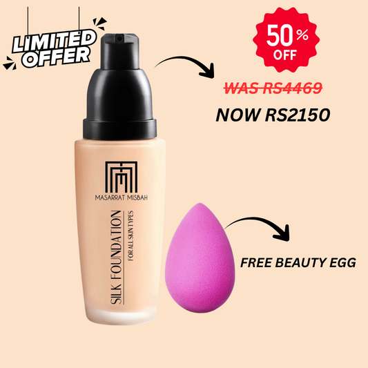 MUSARAT MISBASH SILK FOUNDATION