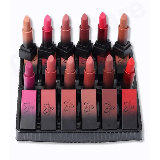 HUDA BEAUTY 12 PC LIPSTICK SET